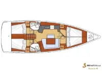 Oceanis 45 - Layout image