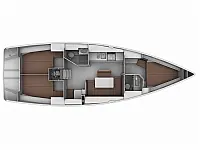 Bavaria Cruiser 40 Voyager - Layout image