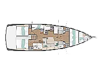 Sun Odyssey 490 - Layout image