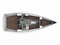 Bavaria Cruiser 34 - Layout image