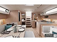 Oceanis 46.1 - Internal image