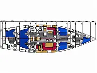 Ocean Star 60.1 - Layout image