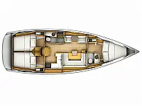 Jeanneau Sun Odyssey 409 - Layout image