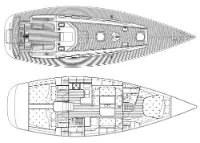 Grand Soleil 45 - Layout image