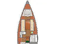 Sun Odyssey 319 - Layout image