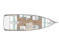 Sun Odyssey 490 - Layout image