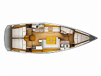 Sun Odyssey 439 - Layout image