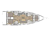 Oceanis 46.1 - Layout image