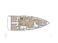 Oceanis 40.1 - Layout image