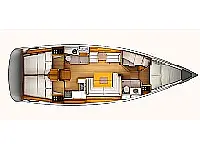 Jeanneau 439 - Layout image