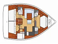 Beneteau Oceanis 48 - Layout image