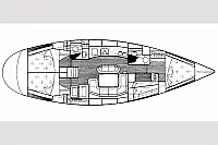 Grand Soleil 46.3 - Layout image