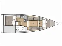 Oceanis 30.1 - Layout image