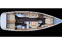 Jeanneau 51 - Layout image