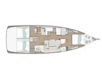 Sun Odyssey 490 - Layout image