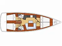 Oceanis 45 - Layout image