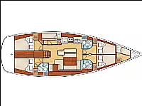 Oceanis 50 - Layout image