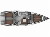 Bavaria Cruiser 45 - Layout image