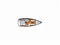 Sun Odyssey 33i - Layout image