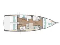 Sun Odyssey 490 - Layout image