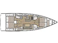 Oceanis 51.1 - Layout image