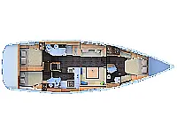 Jeanneau 51 - Layout image