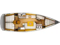 Sun Odyssey 449 - Layout image