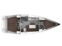 Bavaria Cruiser 41  - Layout image