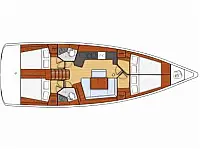 Oceanis 45 - Layout image