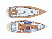 Bavaria 44 - Layout image