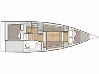 Oceanis 30.1 - Layout image