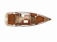 Bavaria Cruiser 51  - Layout image