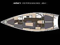 Elan Impression 45.1 - Layout image