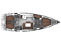 Bavaria Cruiser 51 - Layout image