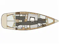 Elan 45 Impression  - Layout image
