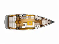 Sun Odyssey 449 - Layout image