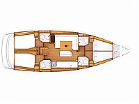 Sun Odyssey 479 - Layout image