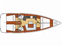 Oceanis 45 - Layout image