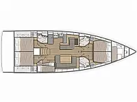 Oceanis 51.1 - Layout image