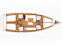 Sun Odyssey 519 - Layout image