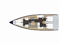 Bavaria C45 - Layout image