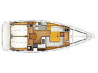 Sun Odyssey 379 - Layout image