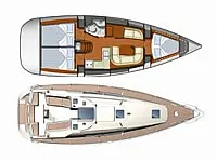 Sun Odyssey 36.2 - Layout image