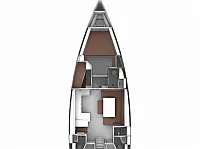 Bavaria 46 Cruiser Style - Layout image