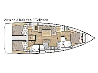 Oceanis 40.1 - Layout image