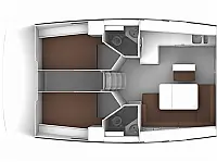 Bavaria Cruiser 46 - Layout image