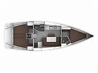 Bavaria Cruiser 41 - Layout image