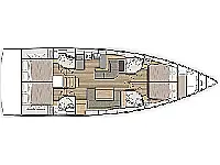 Oceanis 51.1 - Layout image