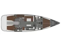 Bavaria 55 BT '12 - Layout image