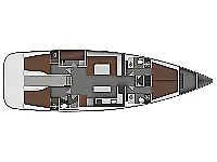 Bavaria 55 BT '11 - Layout image